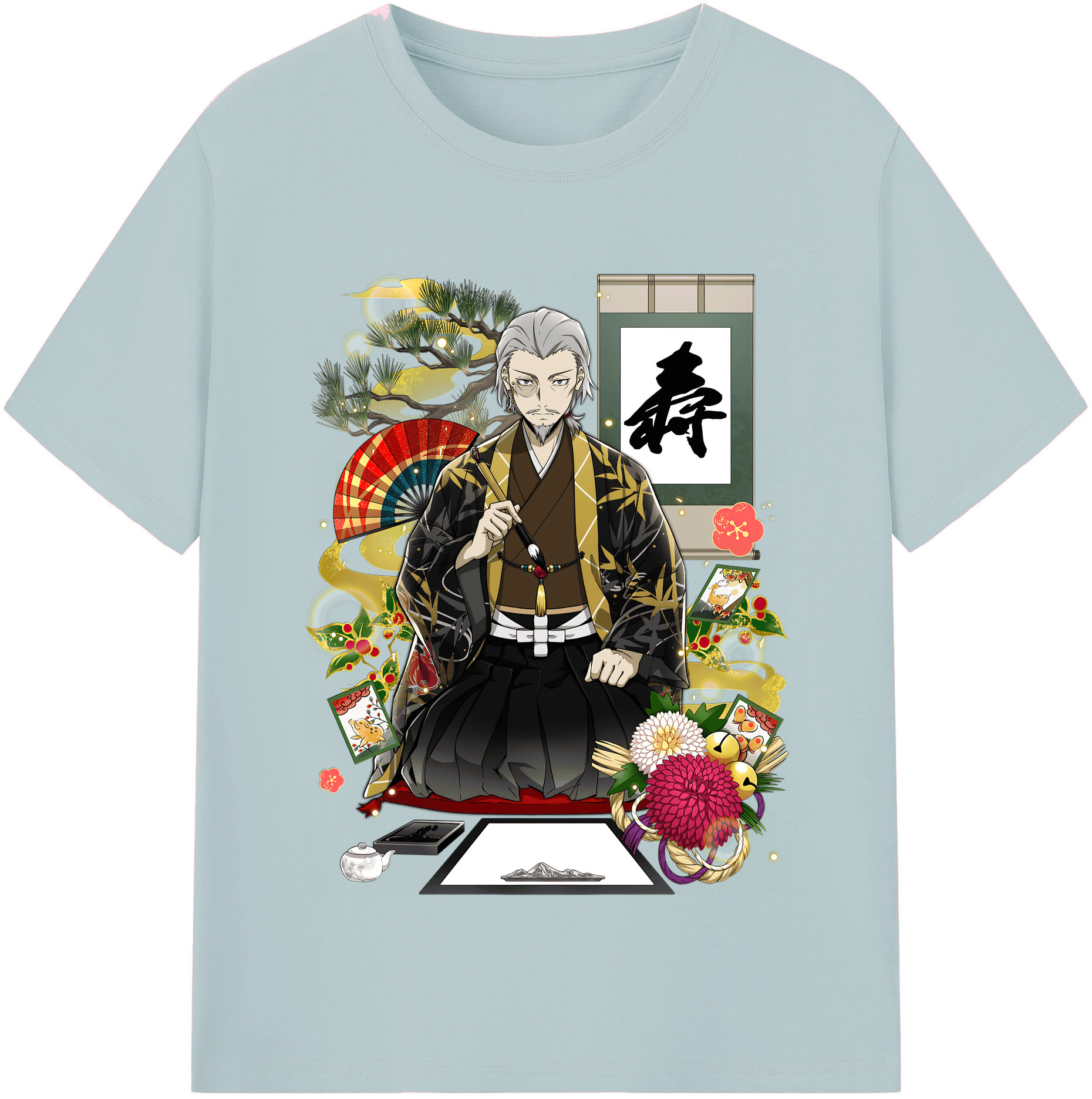 （画像用） 文豪ストレイドッグス Bungo Stray Dogs 綿100％半袖Tシャツ（フロントプリント）